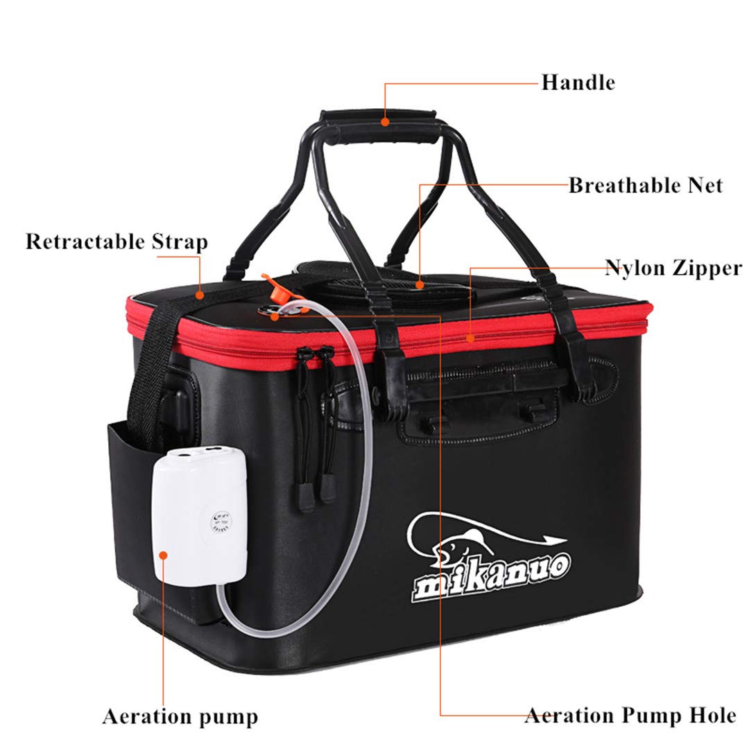 collapsible fish bucket Live Fish Bucket