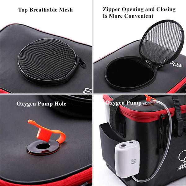 Live Fish Bucket | + Oxygen PUMP(for free)